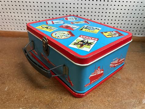 vintage ohio art lunch box metal for sale 